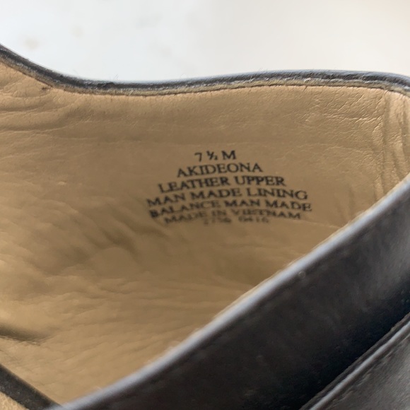 Anne Klein leather open toe high heel sandal - Picture 9 of 9